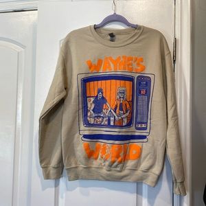 NWOT Cheatin Snakes: Wayne’s World crew neck
